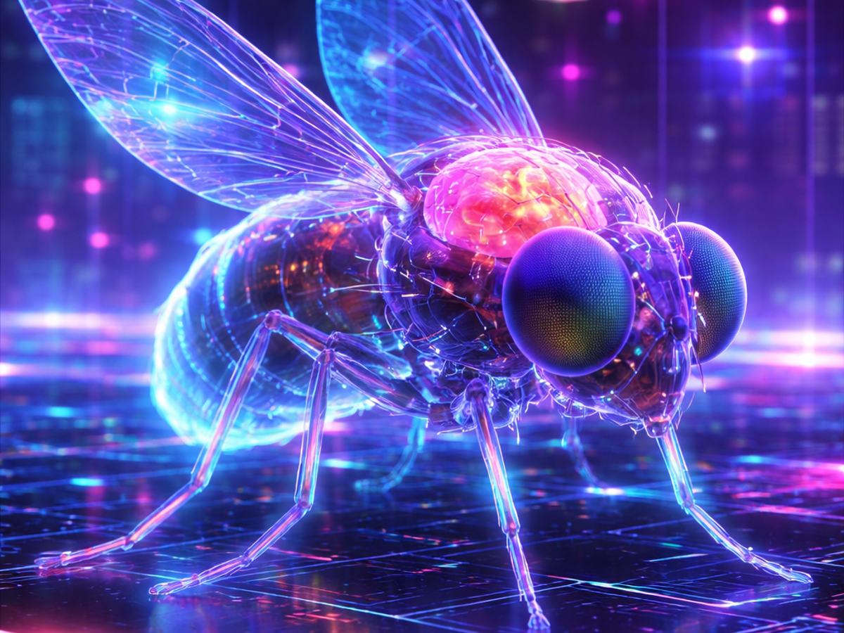 Conectoma completo da Drosophila melanogaster — 130 mil neurônios e 50 milhões de sinapses mapeados com resolução sináptica